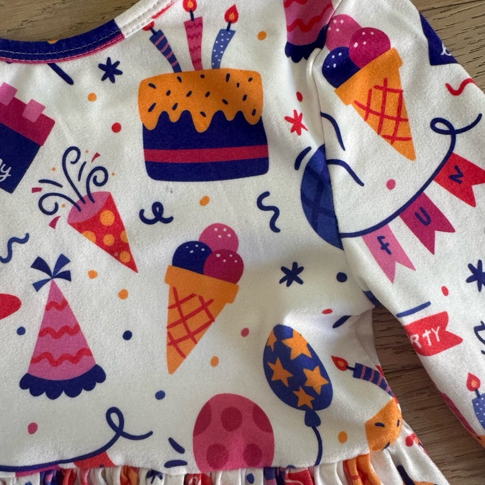 Mila & Rose Birthday Dress Size 5-6 - Picture 2 of 3